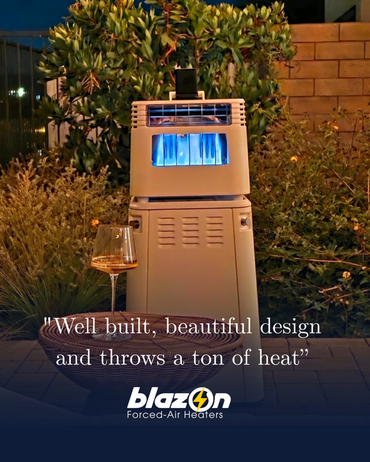 Why Forced-Air Patio Heaters Outperform Traditional Radiant Heaters — And Why It's Not Even Close
