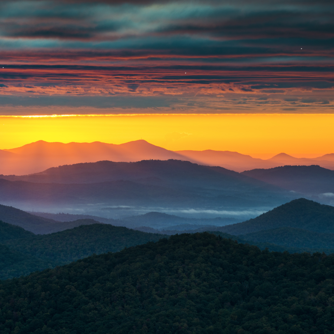 A View of the Great Smokey Mountains