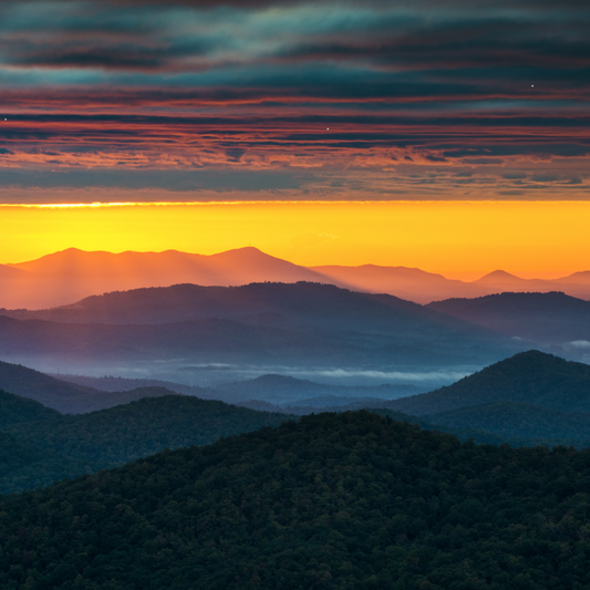 A View of the Great Smokey Mountains