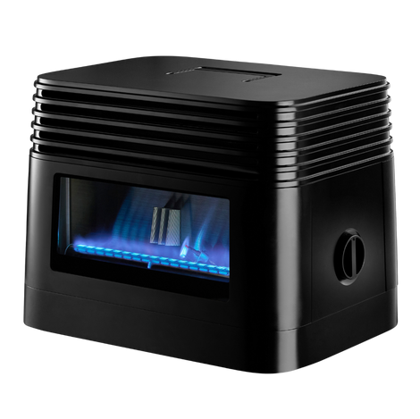 BlazOn High Efficiency Hybrid Portable Propane Heater w/ Self-Powered Blower- Pre-Order Now!