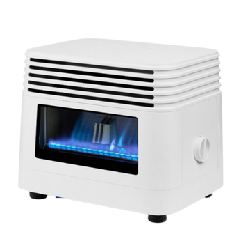 Cozy up with the BlazOn EMBER hybrid heater! Featuring forced-air comfort and a whisper-quiet fan, it heats from your feet up with no exposed flames or infrared coils.