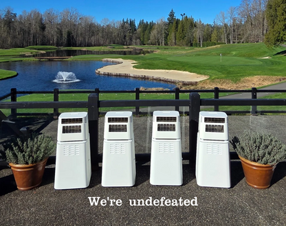 EMBER Tower | Heater + Stand + Hose Adapter | Complete Self-Powered Heating System