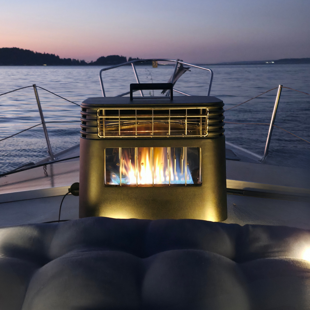 EMBER 18K BTU | Self-Powered Propane Heater | Portable Indoor/Outdoor